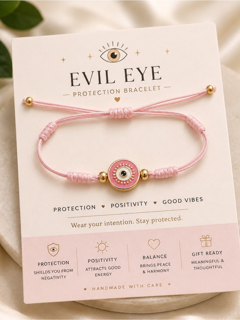 Protection Bracelet — Pink